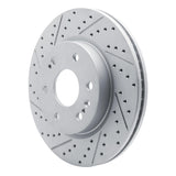 Dynamic Friction 2019-2026 Cadillac Vistiq Front Left Drilled & Slotted Geoperformance Rotor by Dynamic Friction Company 830-47080L