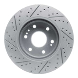 Dynamic Friction 2019-2026 Cadillac Escalade Front Right Drilled & Slotted Geoperformance Rotor by Dynamic Friction Company 830-47080R