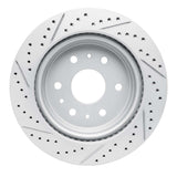Dynamic Friction 2019-2026 Cadillac Escalade Rear Right Drilled & Slotted Geoperformance Rotor by Dynamic Friction Company 830-47081R