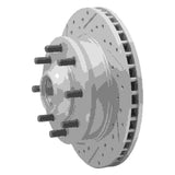 R1 Concepts 1971-1995 Chevrolet C30 Pickup Front Left Drilled & Slotted Geoperformance Rotor by R1 Concepts 830-48004L