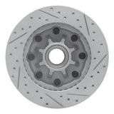 R1 Concepts 1971-1995 Chevrolet C30 Pickup Front Left Drilled & Slotted Geoperformance Rotor by R1 Concepts 830-48004L