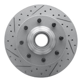 R1 Concepts 1971-1995 Chevrolet C30 Pickup Front Left Drilled & Slotted Geoperformance Rotor by R1 Concepts 830-48004L