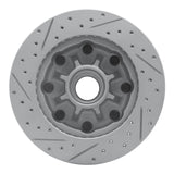 R1 Concepts 1971-1995 Chevrolet P20 Van Front Right Drilled & Slotted Geoperformance Rotor by R1 Concepts 830-48004R