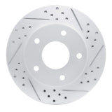 R1 Concepts 1979-1998 Buick Riviera Rear Right/Front Right Drilled & Slotted Geoperformance Rotor by R1 Concepts 830-48005R