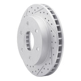 R1 Concepts 1988-2000 Cadillac Escalade Front Left Drilled & Slotted Geoperformance Rotor by R1 Concepts 830-48008L