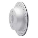 R1 Concepts 1999-2007 Chevrolet Tahoe Rear Left Drilled & Slotted Geoperformance Rotor by R1 Concepts 830-48037L