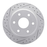 R1 Concepts 1999-2007 Chevrolet Tahoe Rear Left Drilled & Slotted Geoperformance Rotor by R1 Concepts 830-48037L