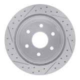 R1 Concepts 1999-2007 Chevrolet Silverado 1500 Rear Right Drilled & Slotted Geoperformance Rotor by R1 Concepts 830-48037R