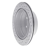 R1 Concepts 1999-2007 Chevrolet Silverado 1500 Rear Right Drilled & Slotted Geoperformance Rotor by R1 Concepts 830-48037R