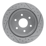 R1 Concepts 2000-2014 Cadillac Escalade Rear Left Drilled & Slotted Geoperformance Rotor by R1 Concepts 830-48041L