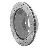 R1 Concepts 2000-2014 Cadillac Escalade Rear Left Drilled & Slotted Geoperformance Rotor by R1 Concepts 830-48041L