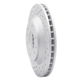 Dynamic Friction 2002-2005 Buick Rainier Front Left Drilled & Slotted Geoperformance Rotor by Dynamic Friction Company 830-48044L