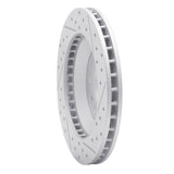 Dynamic Friction 2002-2005 Buick Rainier Front Left Drilled & Slotted Geoperformance Rotor by Dynamic Friction Company 830-48044L