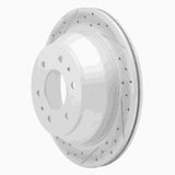 Dynamic Friction 2002-2009 Buick Rainier Rear Left Drilled & Slotted Geoperformance Rotor by Dynamic Friction Company 830-48045L