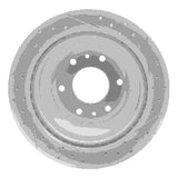 Dynamic Friction 2002-2009 Buick Rainier Rear Left Drilled & Slotted Geoperformance Rotor by Dynamic Friction Company 830-48045L