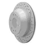 Dynamic Friction 2002-2009 Buick Rainier Rear Right Drilled & Slotted Geoperformance Rotor by Dynamic Friction Company 830-48045R