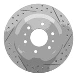 Dynamic Friction 2002-2009 Buick Rainier Rear Right Drilled & Slotted Geoperformance Rotor by Dynamic Friction Company 830-48045R