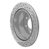 Dynamic Friction 2002-2009 Buick Rainier Rear Right Drilled & Slotted Geoperformance Rotor by Dynamic Friction Company 830-48045R