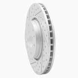 Dynamic Friction 2002-2009 Buick Rainier Front Left Drilled & Slotted Geoperformance Rotor by Dynamic Friction Company 830-48046L