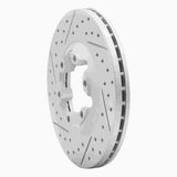 Dynamic Friction 2004-2008 Chevrolet Colorado Front Left Drilled & Slotted Geoperformance Rotor by Dynamic Friction Company 830-48049L