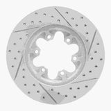 Dynamic Friction 2004-2008 Chevrolet Colorado Front Left Drilled & Slotted Geoperformance Rotor by Dynamic Friction Company 830-48049L