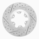 Dynamic Friction 2004-2008 Chevrolet Colorado Front Left Drilled & Slotted Geoperformance Rotor by Dynamic Friction Company 830-48049L