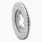 Dynamic Friction 2004-2008 Chevrolet Colorado Front Left Drilled & Slotted Geoperformance Rotor by Dynamic Friction Company 830-48049L