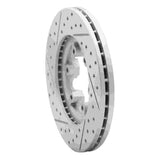 Dynamic Friction 2004-2008 Chevrolet Colorado Front Right Drilled & Slotted Geoperformance Rotor by Dynamic Friction Company 830-48049R