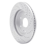 Dynamic Friction 2005-2020 Cadillac Escalade EXT Front Right Drilled & Slotted Geoperformance Rotor by Dynamic Friction Company 830-48050R