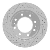 R1 Concepts 2001-2025 Chevrolet Silverado 3500 Front Right Drilled & Slotted Geoperformance Rotor by R1 Concepts 830-48051R