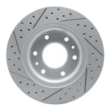 Dynamic Friction 2006-2009 Buick Rainier Front Right Drilled & Slotted Geoperformance Rotor by Dynamic Friction Company 830-48052R
