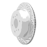 Dynamic Friction 2007-2020 Cadillac Escalade ESV Rear Right Drilled & Slotted Geoperformance Rotor by Dynamic Friction Company 830-48053R