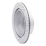 Dynamic Friction 2007-2020 Cadillac Escalade ESV Rear Right Drilled & Slotted Geoperformance Rotor by Dynamic Friction Company 830-48053R