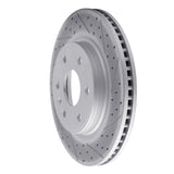 Dynamic Friction 2007-2017 Buick Enclave Front Right Drilled & Slotted Geoperformance Rotor by Dynamic Friction Company 830-48054R