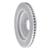 Dynamic Friction 2007-2017 Buick Enclave Front Right Drilled & Slotted Geoperformance Rotor by Dynamic Friction Company 830-48054R