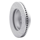 Dynamic Friction 2009-2020 Chevrolet Express 3500 Rear Left Drilled & Slotted Geoperformance Rotor by Dynamic Friction Company 830-48056L