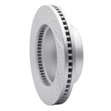 Dynamic Friction 2009-2020 Chevrolet Express 4500 Rear Right Drilled & Slotted Geoperformance Rotor by Dynamic Friction Company 830-48056R