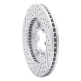 Dynamic Friction 2009-2012 Chevrolet Colorado Front Right Drilled & Slotted Geoperformance Rotor by Dynamic Friction Company 830-48057R