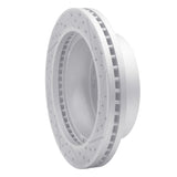 Dynamic Friction 2011-2025 Chevrolet Suburban 3500 HD Front Right Drilled & Slotted Geoperformance Rotor by Dynamic Friction Company 830-48059R