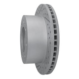Dynamic Friction 2011-2025 Chevrolet Silverado 2500 HD Rear Left Drilled & Slotted Geoperformance Rotor by Dynamic Friction Company 830-48061L
