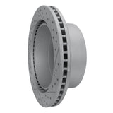 Dynamic Friction 2011-2025 Chevrolet Silverado 2500 HD Rear Left Drilled & Slotted Geoperformance Rotor by Dynamic Friction Company 830-48061L