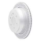 Dynamic Friction 2015-2020 Chevrolet Colorado Rear Left Drilled & Slotted Geoperformance Rotor by Dynamic Friction Company 830-48063L