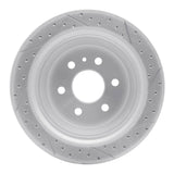 Dynamic Friction 2015-2020 Chevrolet Colorado Rear Left Drilled & Slotted Geoperformance Rotor by Dynamic Friction Company 830-48063L