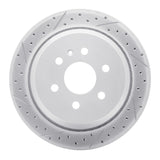 Dynamic Friction 2015-2020 Chevrolet Colorado Rear Left Drilled & Slotted Geoperformance Rotor by Dynamic Friction Company 830-48063L