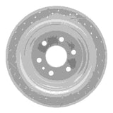 Dynamic Friction 2015-2020 Chevrolet Colorado Rear Right Drilled & Slotted Geoperformance Rotor by Dynamic Friction Company 830-48063R