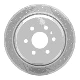 Dynamic Friction 2015-2020 Chevrolet Colorado Rear Right Drilled & Slotted Geoperformance Rotor by Dynamic Friction Company 830-48063R