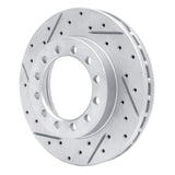 R1 Concepts 1988-1997 Chevrolet W4500 Tiltmaster Front Left Drilled & Slotted Geoperformance Rotor by R1 Concepts 830-48072L