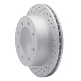 R1 Concepts 1995-2003 Chevrolet T6500 Rear Right Drilled & Slotted Geoperformance Rotor by R1 Concepts 830-48080R