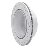 R1 Concepts 1995-2003 Chevrolet T6500 Rear Right Drilled & Slotted Geoperformance Rotor by R1 Concepts 830-48080R