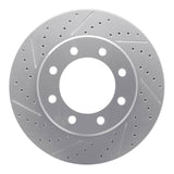 Dynamic Friction 2022-2026 Cadillac Escalade Iql Rear Left Drilled & Slotted Geoperformance Rotor by Dynamic Friction Company 830-48093L